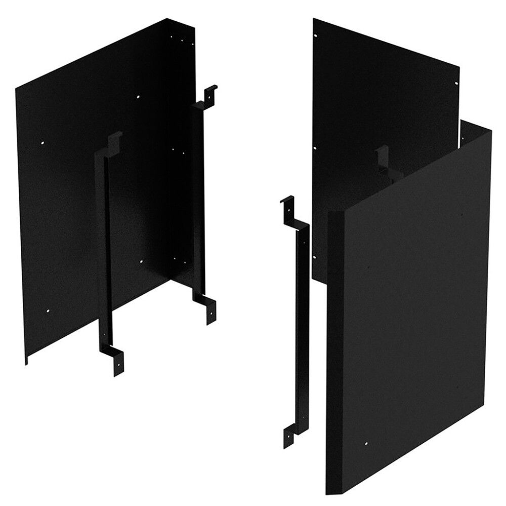 Suojaseinäsarja Narvi Kaamos/Black musta 61 x 78 cm