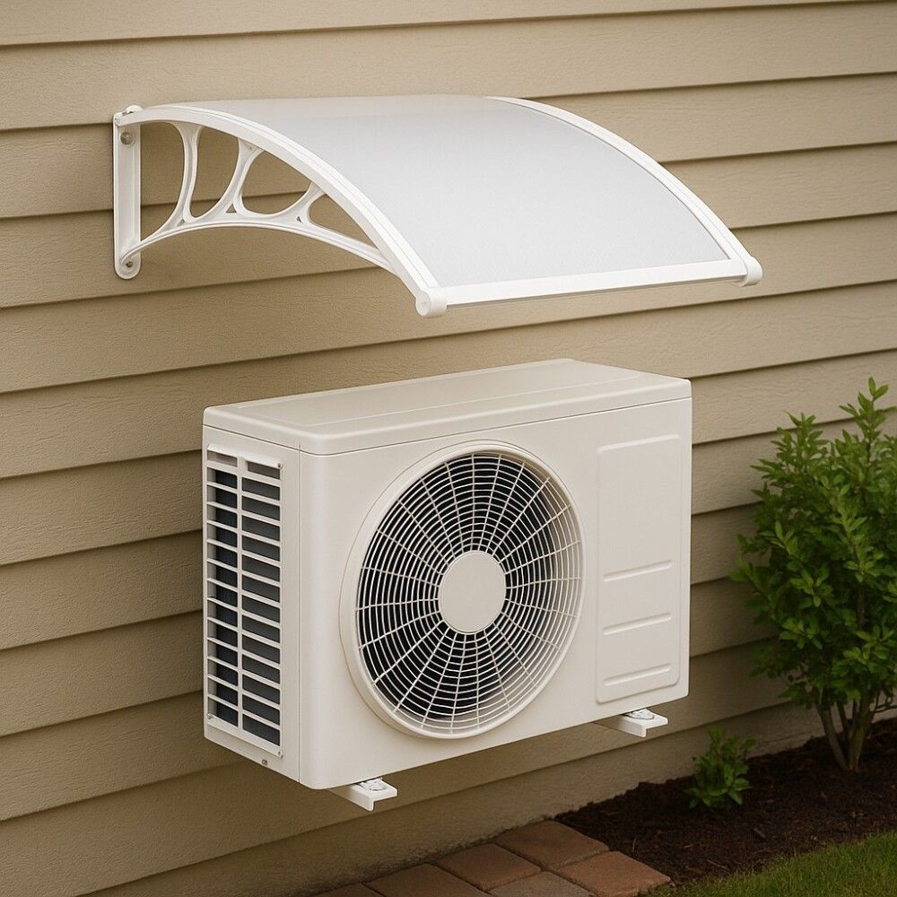 Suojakatos Arctic Design 100 x 60 cm valkoinen