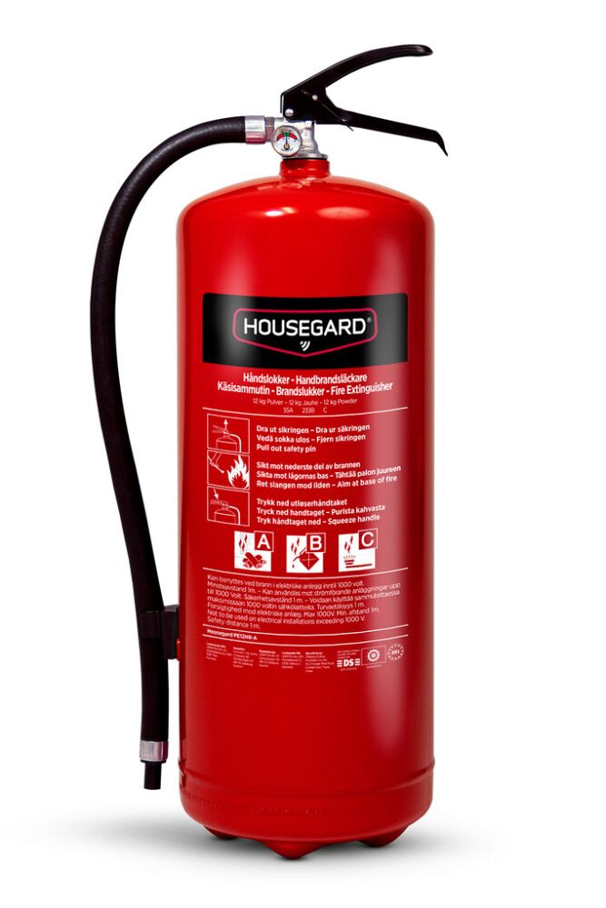Jauhesammutin Housegard PE12HR-A 12 kg