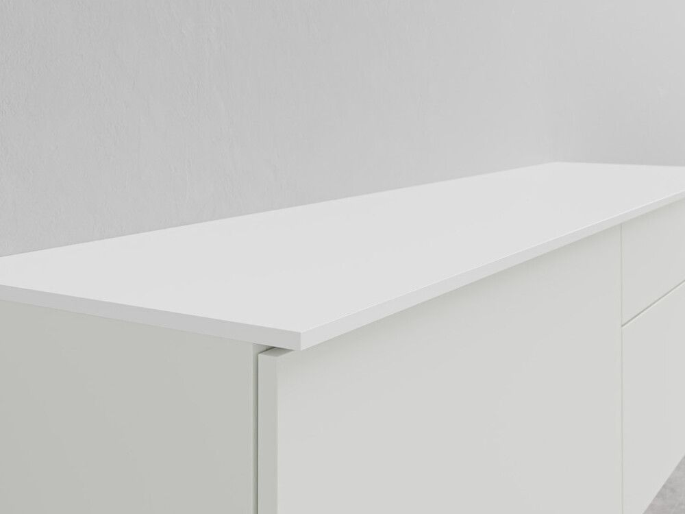 Komposiittitaso Temal alpine white 100 x 45 cm