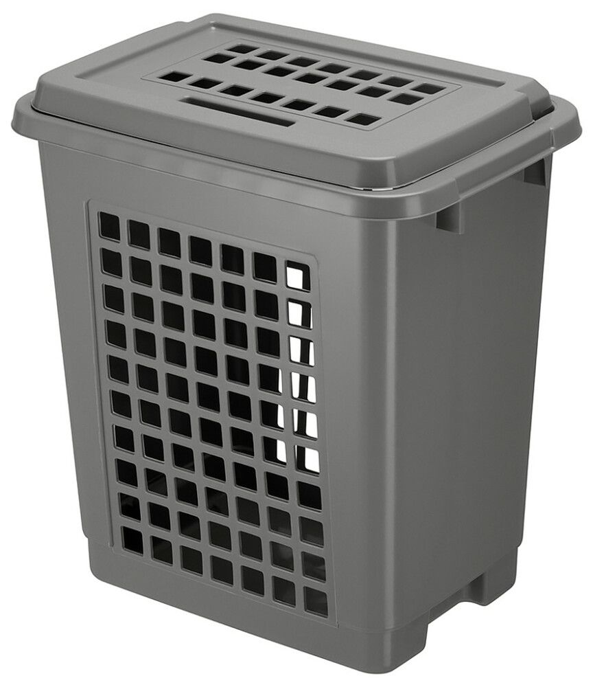 Likapyykkikori Orthex kivenharmaa 45 l