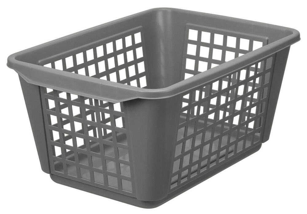 Pyykkikori Orthex kivenharmaa 46 l