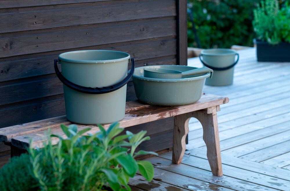 Pesuvati Orthex sammaleenvihreä 8 l