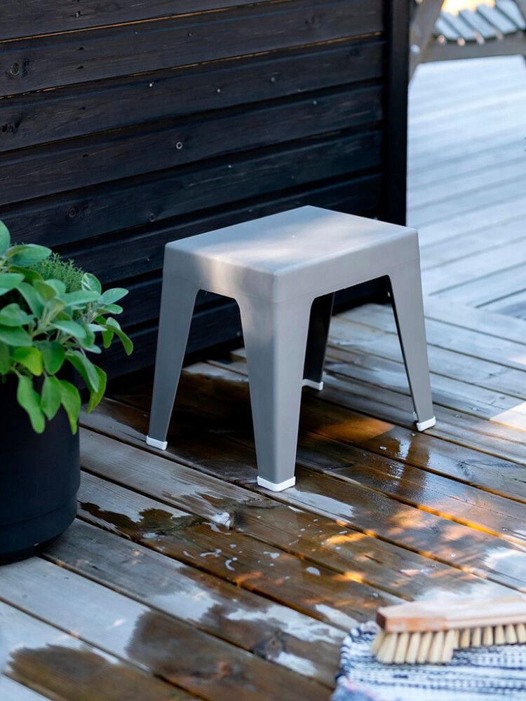 Matala jakkara Orthex kivenharmaa 30 x 39 x 35 cm