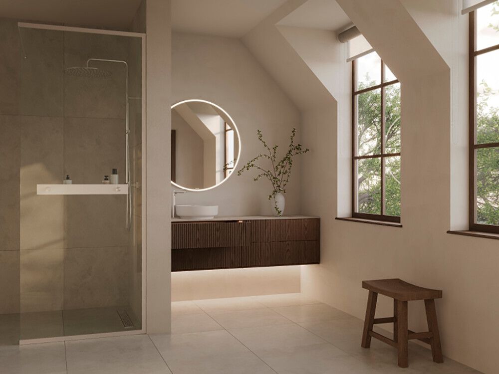 LED-valopeili Svedbergs Hov touch Ø 90 cm