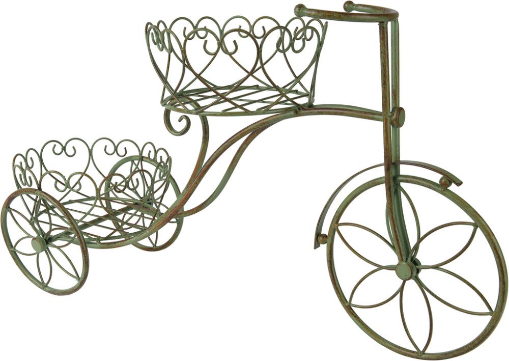Ruukkuteline polkupyörä 38 cm vihreä