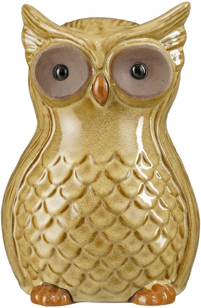 Puutarhapatsas pöllö 13 x 19 cm lajitelma