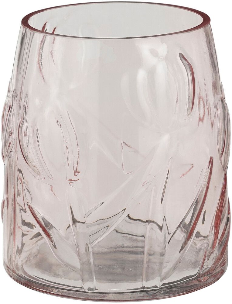 Lasimaljakko Yvette 16 x 18 cm pinkki