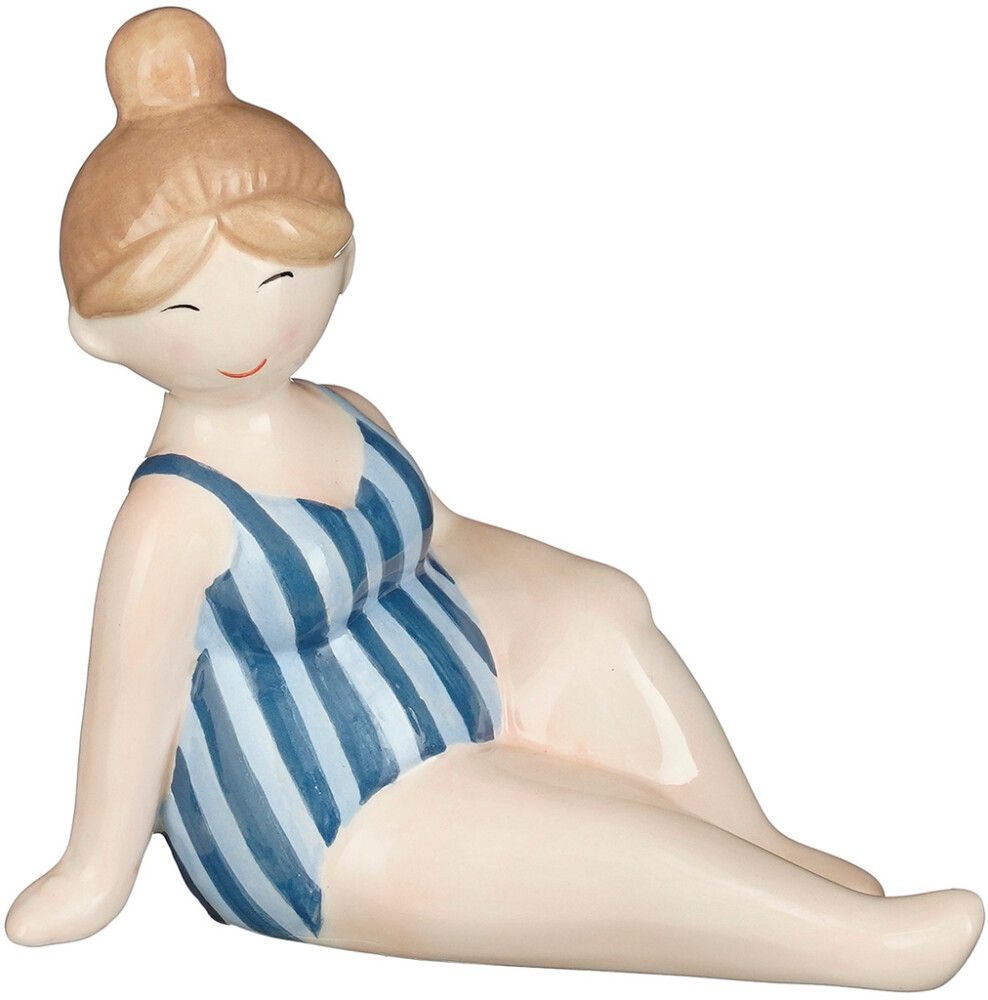 Puutarhakoriste nainen uimapuvussa 14 x 6 x 13 cm lajitelma