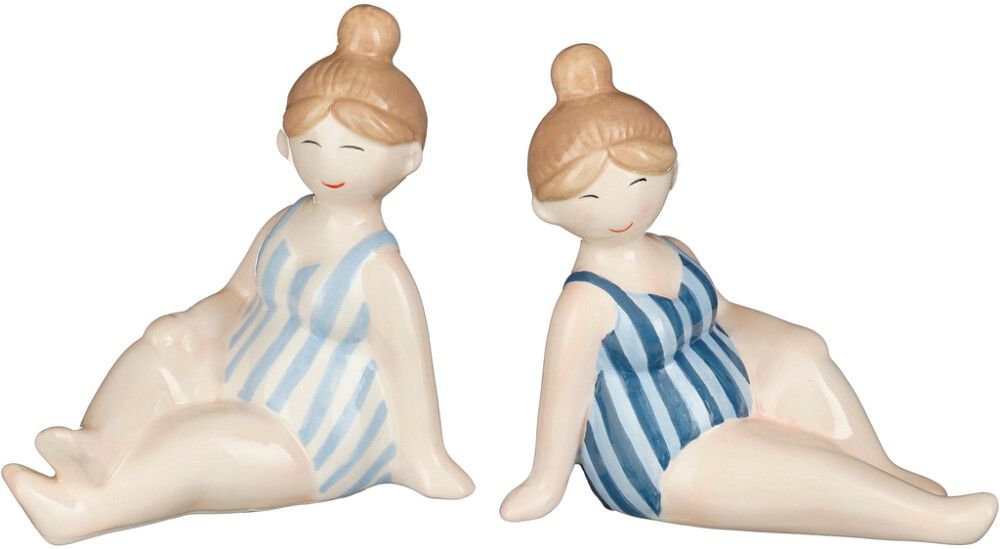 Puutarhakoriste nainen uimapuvussa 14 x 6 x 13 cm lajitelma