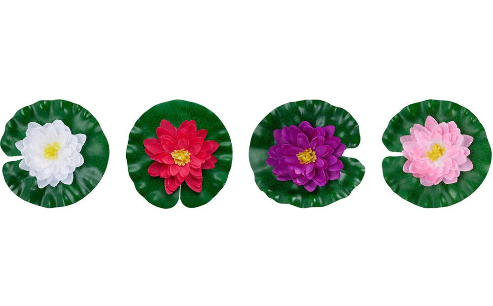 Koristekukka kelluva 20 cm lajitelma