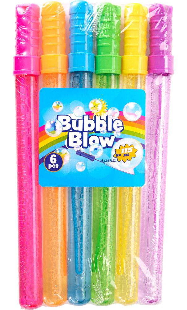 Saippuakuplamiekka 115 ml 6-osainen