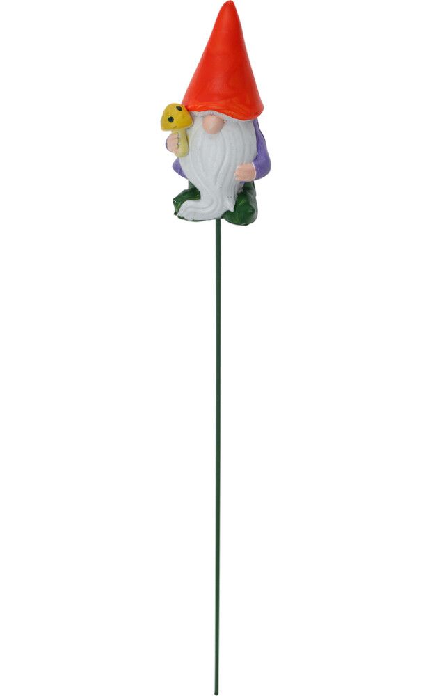 Puutarhakoriste tonttu tikulla 39 cm lajitelma