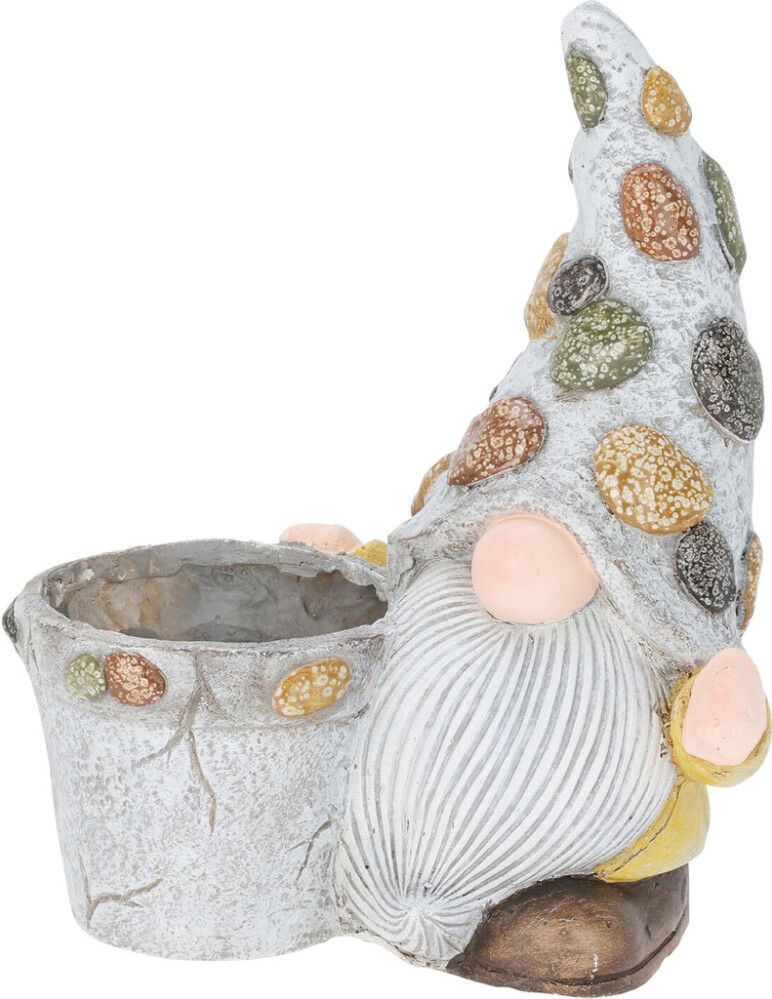 Puutarhapatsas tonttu ruukulla lajitelma