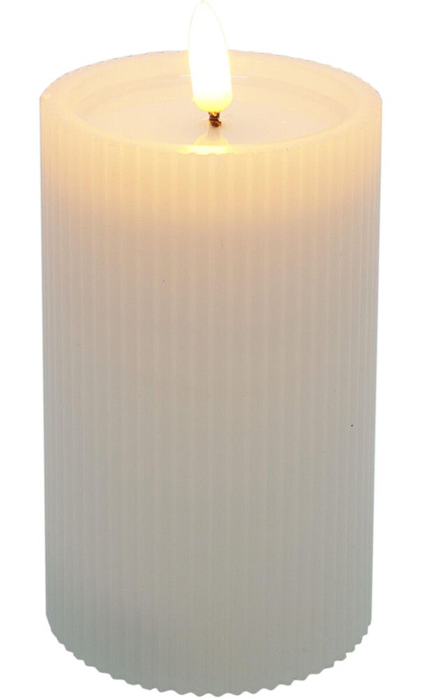 LED-pöytäkynttilä 7,5 x 12,5 cm lajitelma