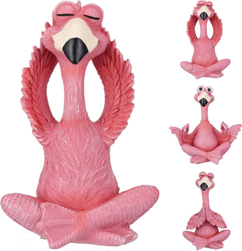 Sisustusesine Koopman Flamingo lajitelma 13,8 x 9 x 8 cm