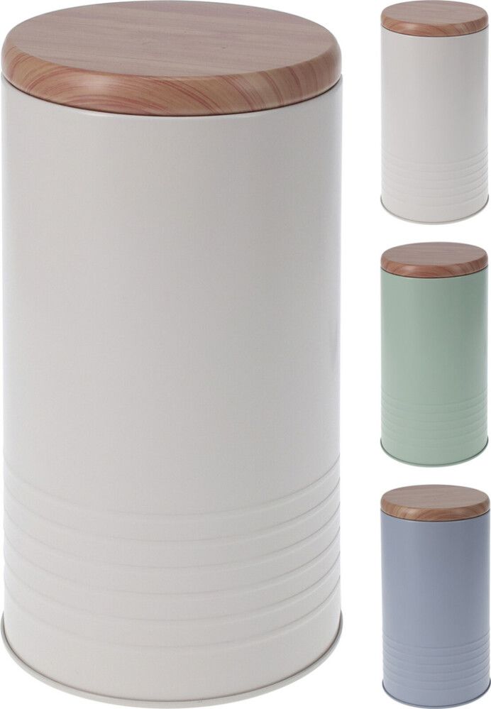 Metallipurkki kannella Koopman lajitelma 10,5 x 19 cm