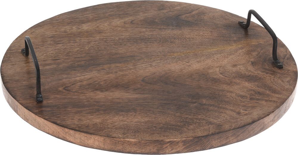 Leikkuulauta puu Ø 38 cm