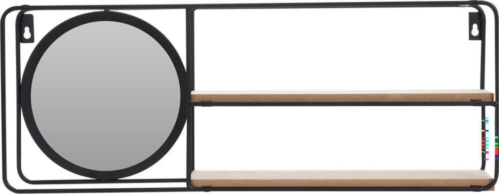 Seinähylly peilillä 59 x 4,7 x 20,2 cm