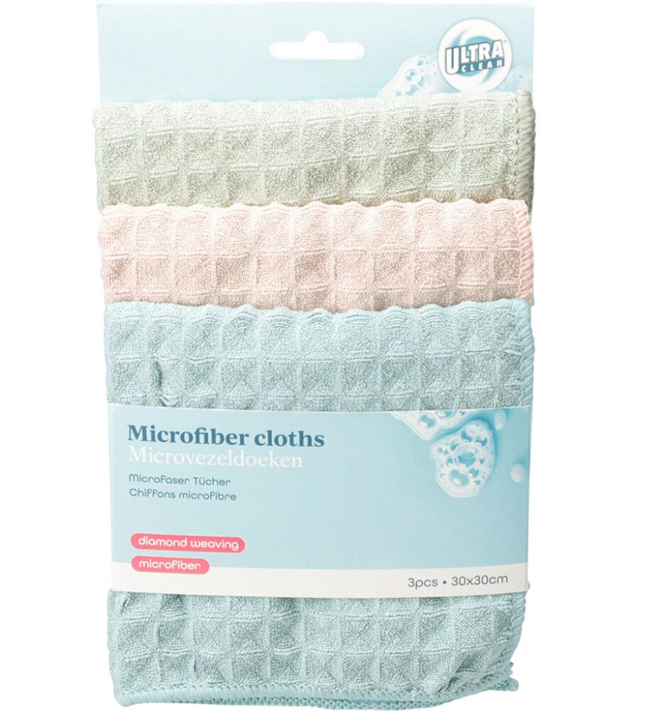 Siivousliina 3 kpl 30 x 30 cm