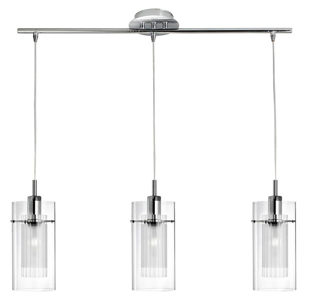 Riippuvalaisin Searchlight Duo 3-os kromi 71 cm