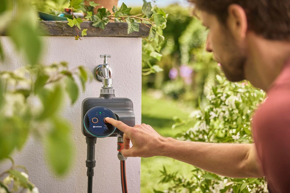 Kasteluohjain Gardena Smart Dual Water Control