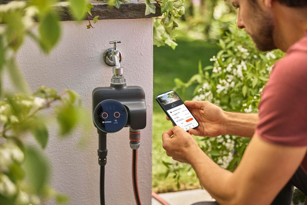 Kasteluohjain Gardena Smart Dual Water Control