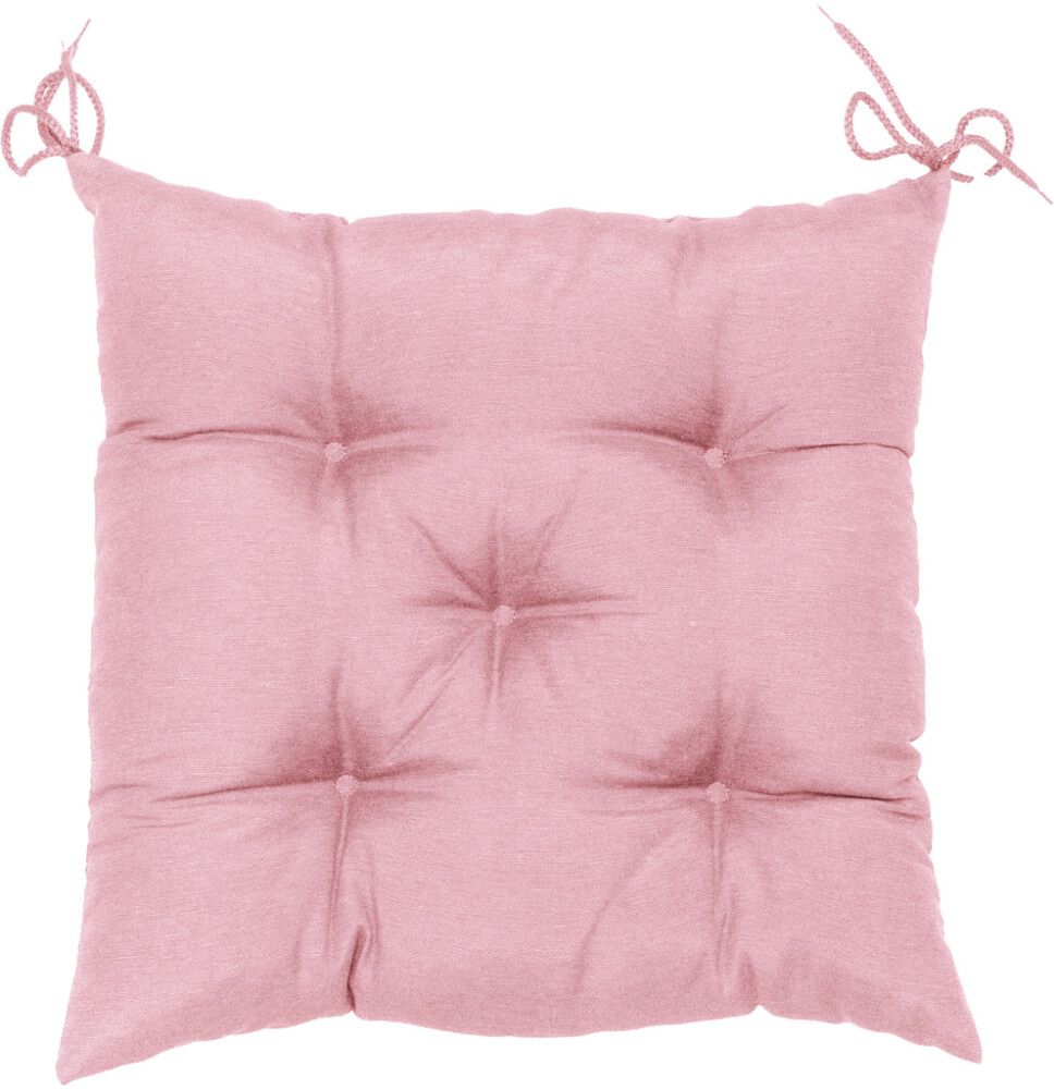 Istuintyyny Madison Panama 40 x 40 x 6 cm soft pinkki