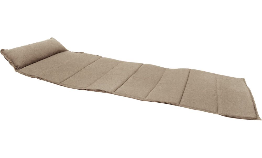 Istuinpehmuste Madison Panama tyynyllä 180 x 68 cm taupe