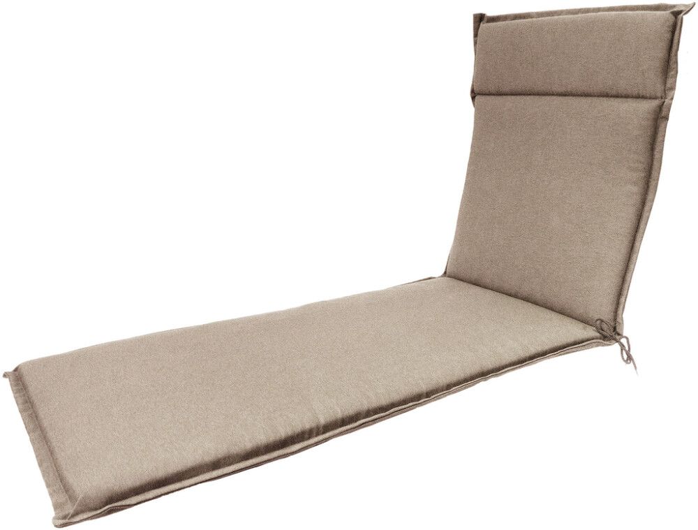 Aurinkotuolin pehmuste Madison Panama 60 x 190 x 5 cm taupe