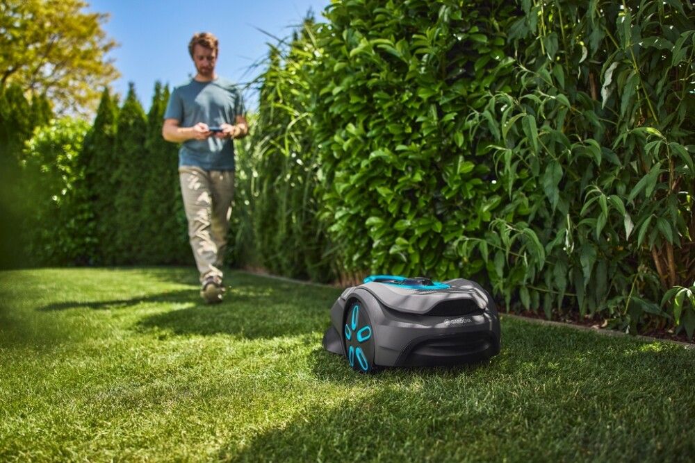 Robottiruohonleikkuri Gardena Smart Sileno Sense 400