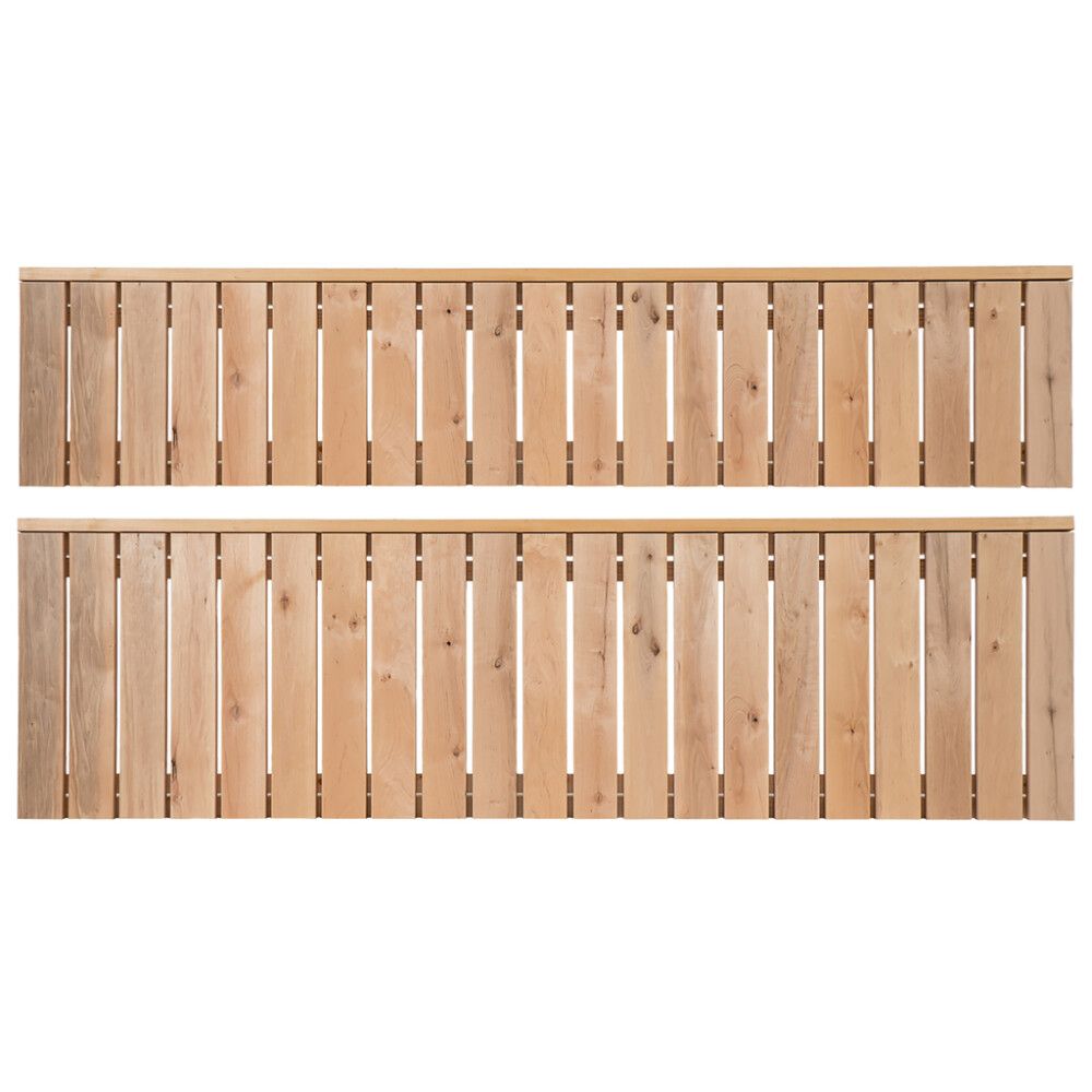 Laudepaketti Thermory B-laatu leppä 90 x 2100 mm