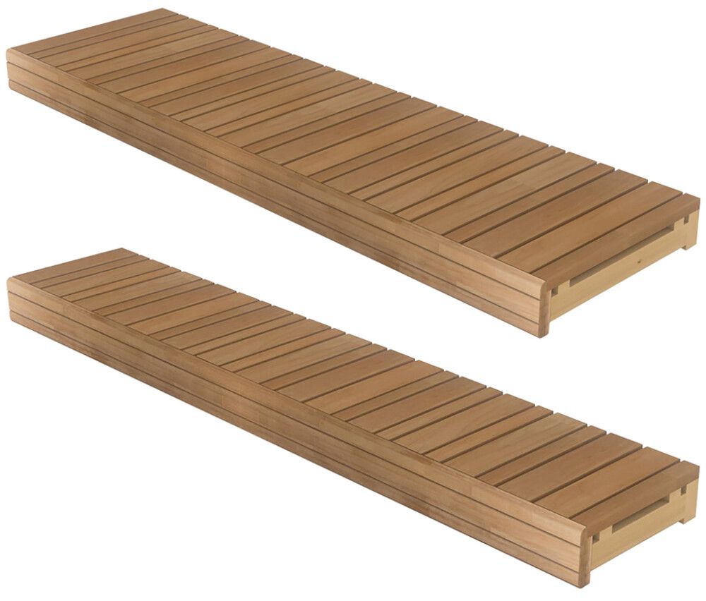 Laudepaketti Thermory lämpökäsitelty haapa 138 x 2100 mm