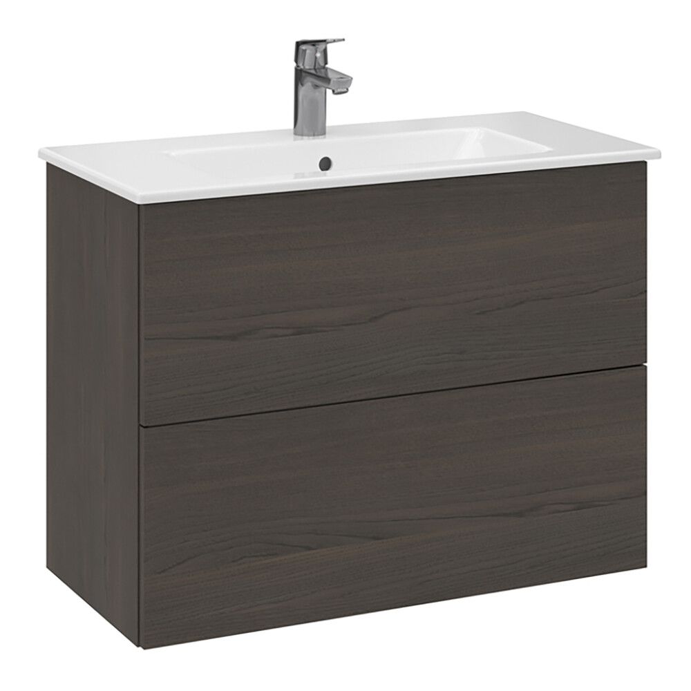 Allaskaappi Temal Astra ruskea saarni 80 cm 