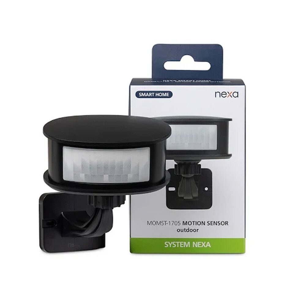 Liiketunnistin Nexa Momst-1705 musta IP44