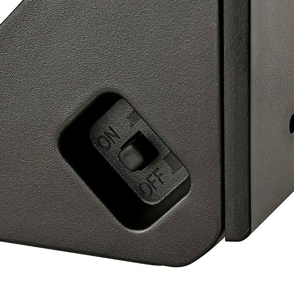 Solar porrasvalo BAUHAUS musta 9 x 9 x 4,8 cm IP54 2 kpl/pkt