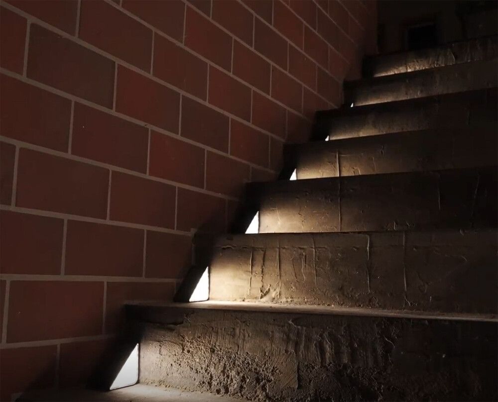 Solar porrasvalo BAUHAUS musta 9 x 9 x 4,8 cm IP54 2 kpl/pkt