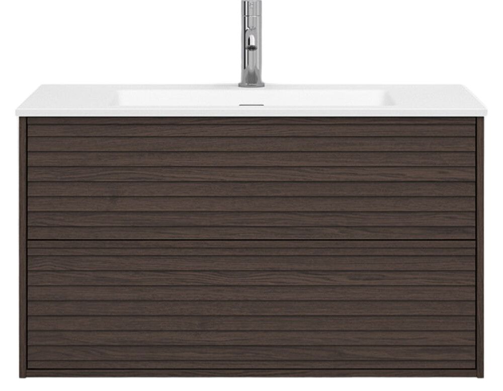 Allaskaappi Svedbergs Epos Jalusi tumma saarni 80 x 45 cm