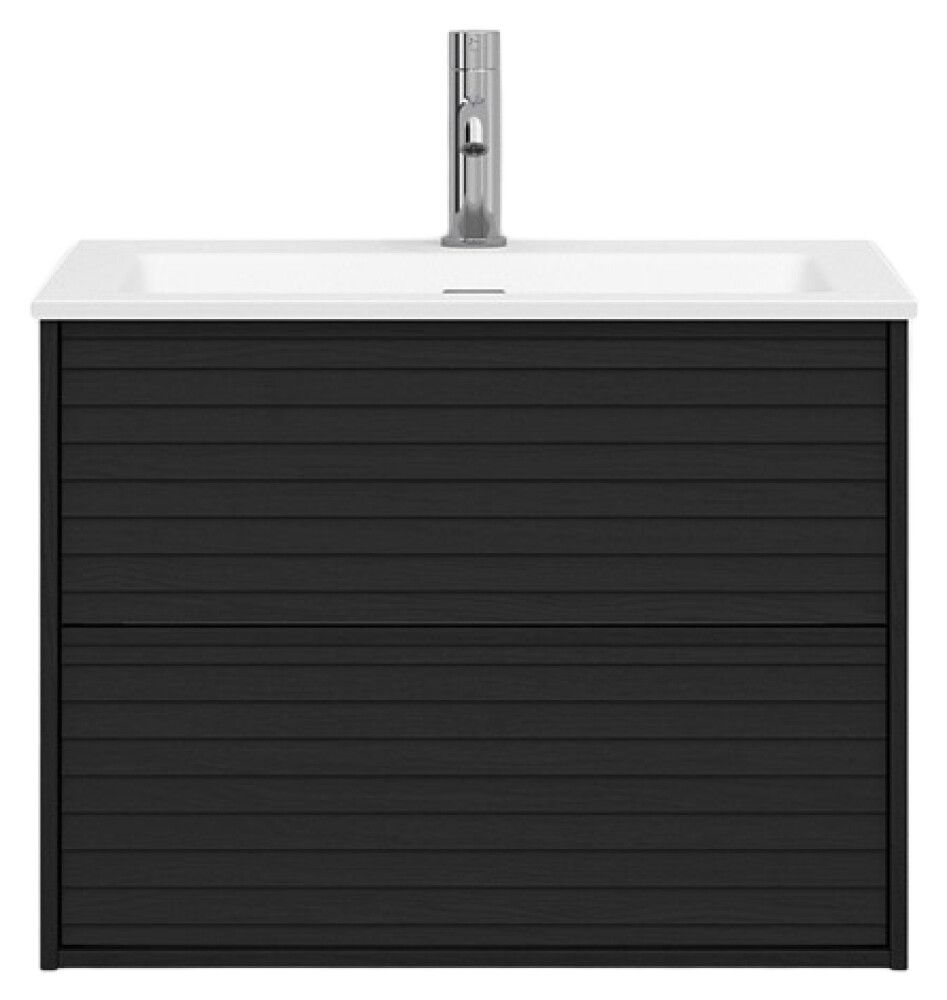 Allaskaappi Svedbergs Epos Jalusi musta saarni 60 x 45 cm