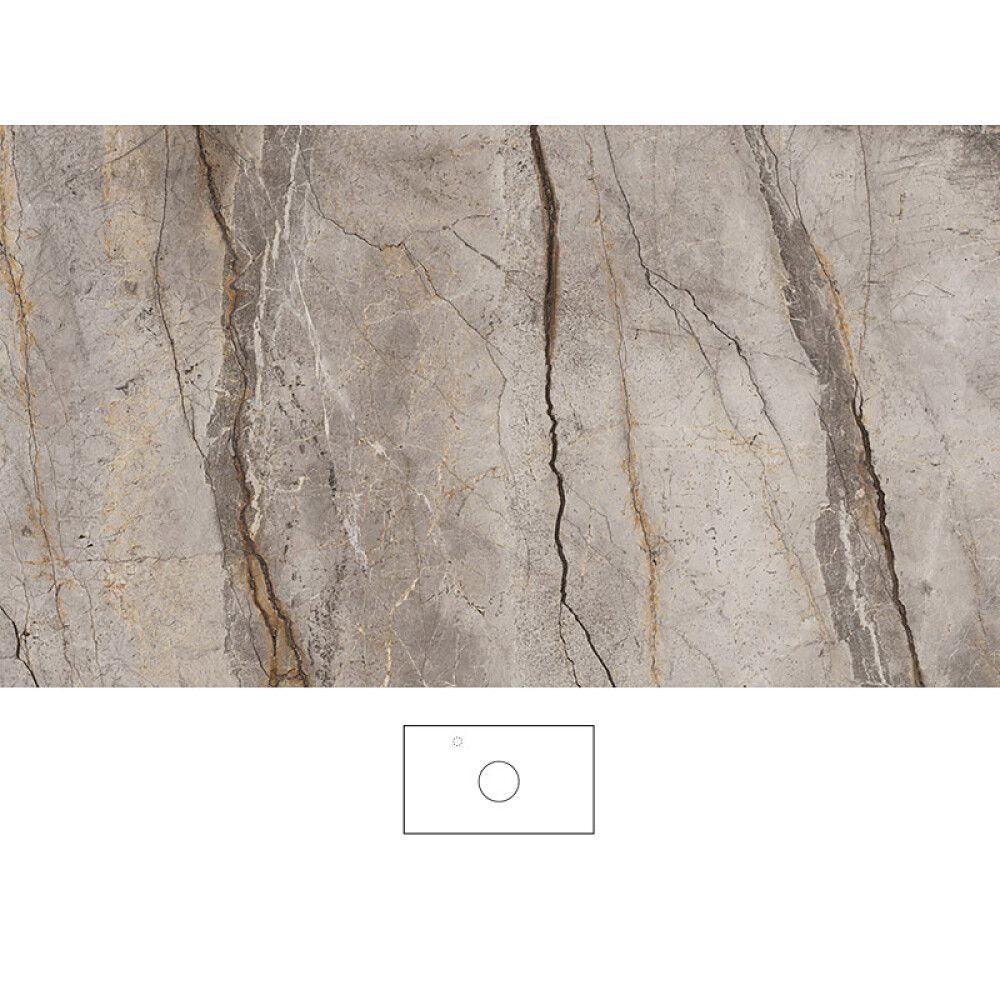 Pöytätaso Svedbergs Epos Silva 81 x 46 cm