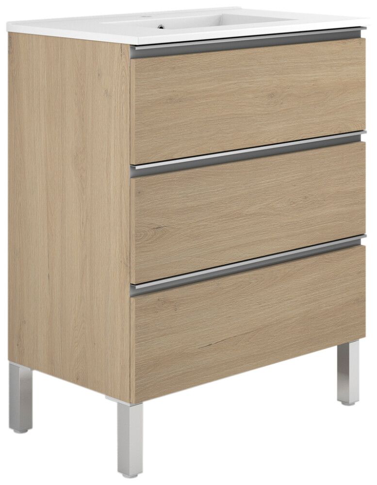 Kylpyhuonekaluste Ordonez Aura tammi 100 cm