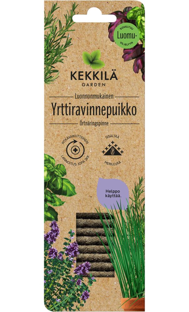 Yrttiravinnepuikko Kekkilä 30 kpl