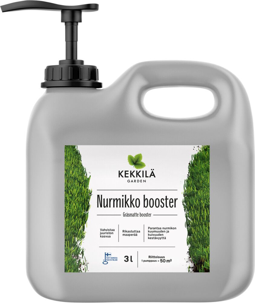 Nurmikko Booster Kekkilä 3 l