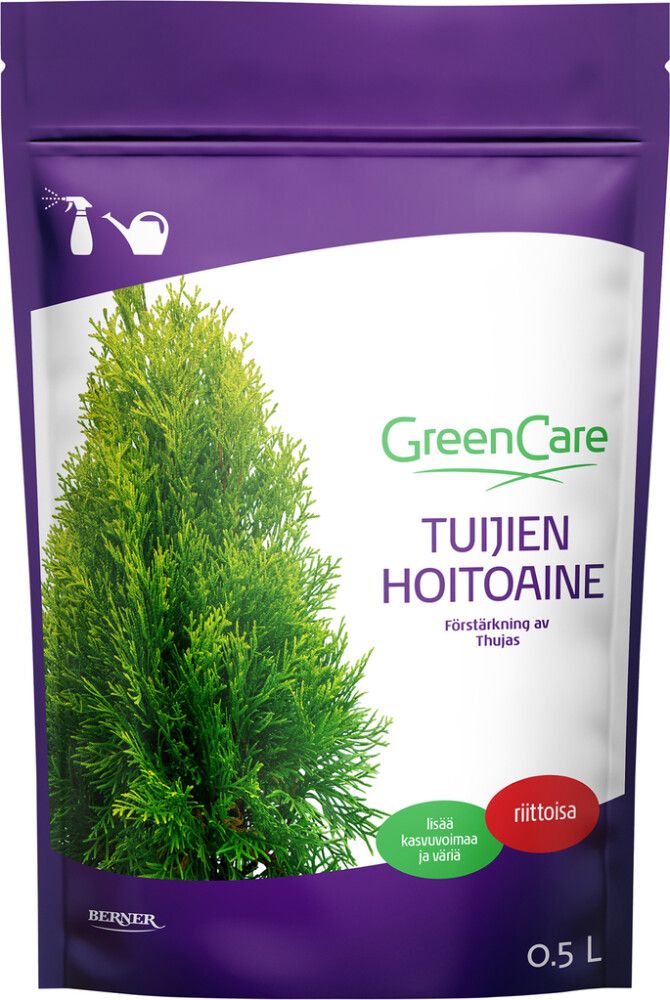 Hoitoaine Greencare tuijille 0,5 l