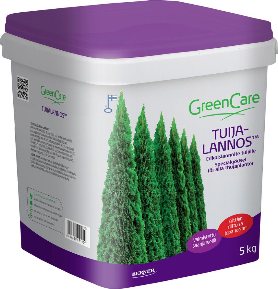 Tuijalannoite Greencare 5 kg