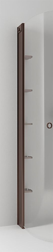 Suihkutilan säilytysratkaisu Svedbergs Skoga mocca 198 cm