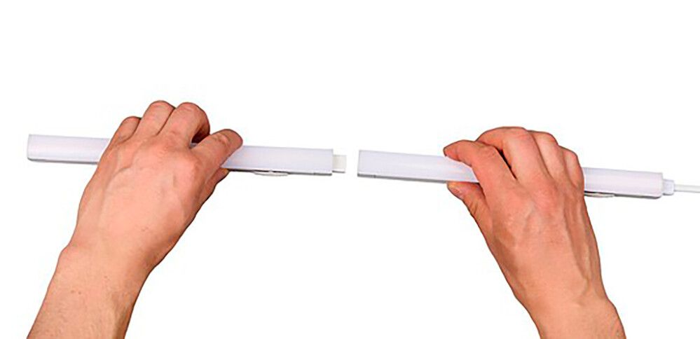 Välitilavalaisin Airam Cabilink valkoinen 38 cm