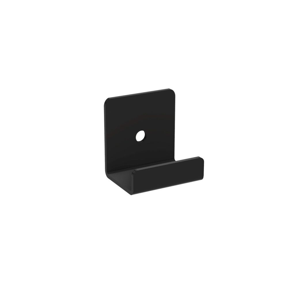 Koukku REI taitettava musta 30 mm 2 kpl