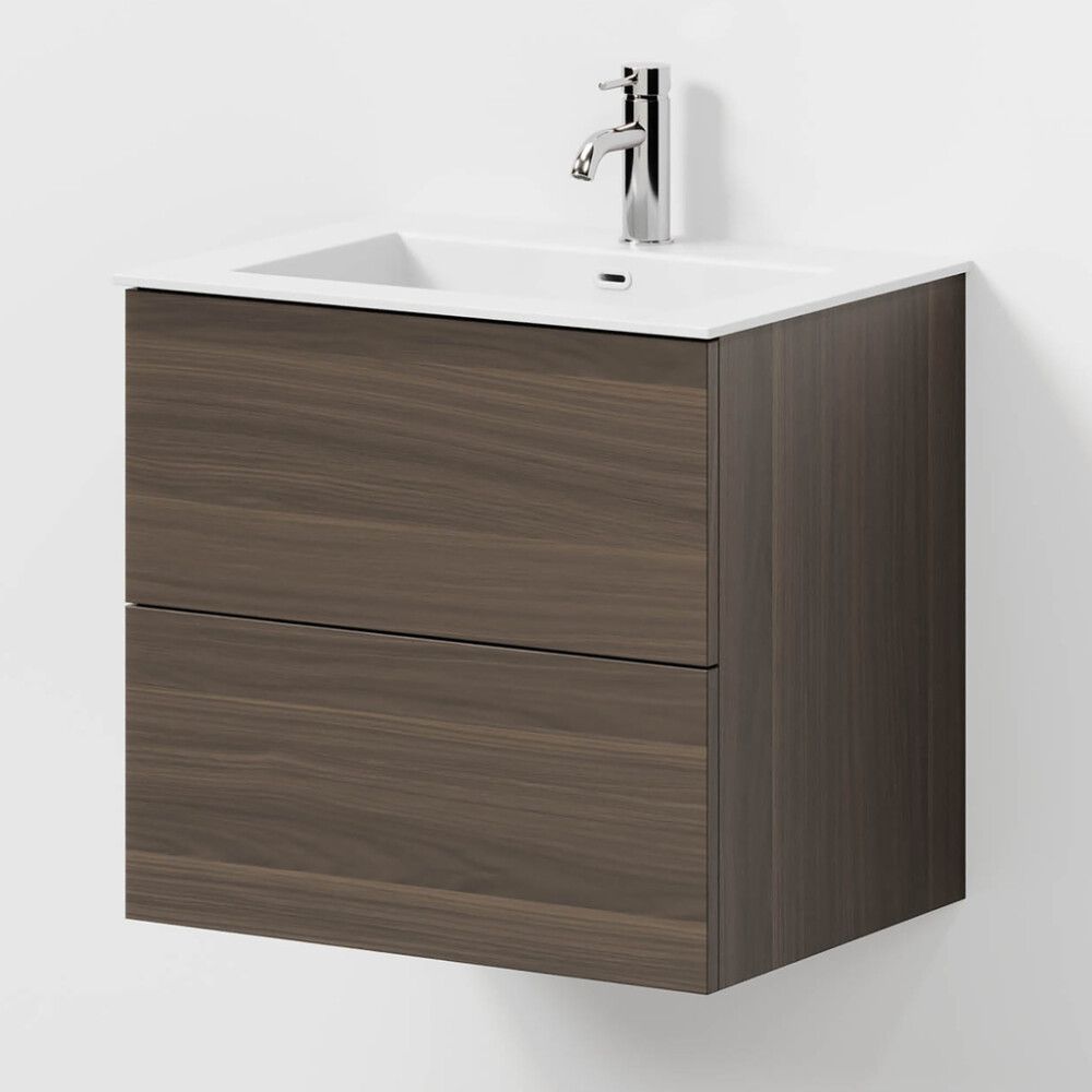Allaskaappi Camargue Skärgård Classic pähkinäpuu 58,4 x 44,8 x 55 cm