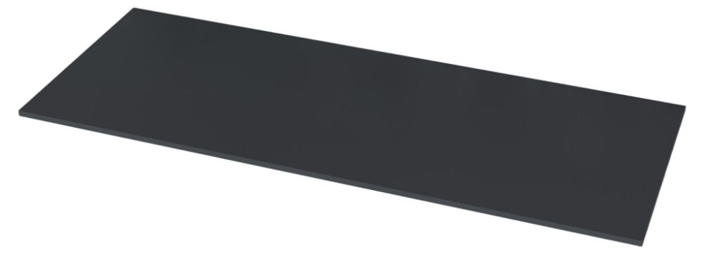 Työtaso Camargue Stensfjord mattamusta 120 x 45 x 1,2 cm
